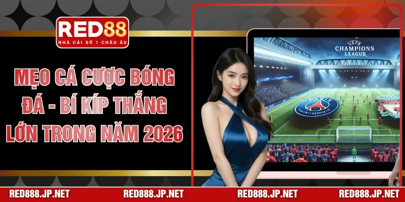 Mẹo Cá Cược Bóng Đá - Bí Kíp Thắng Lớn Trong Năm 2026